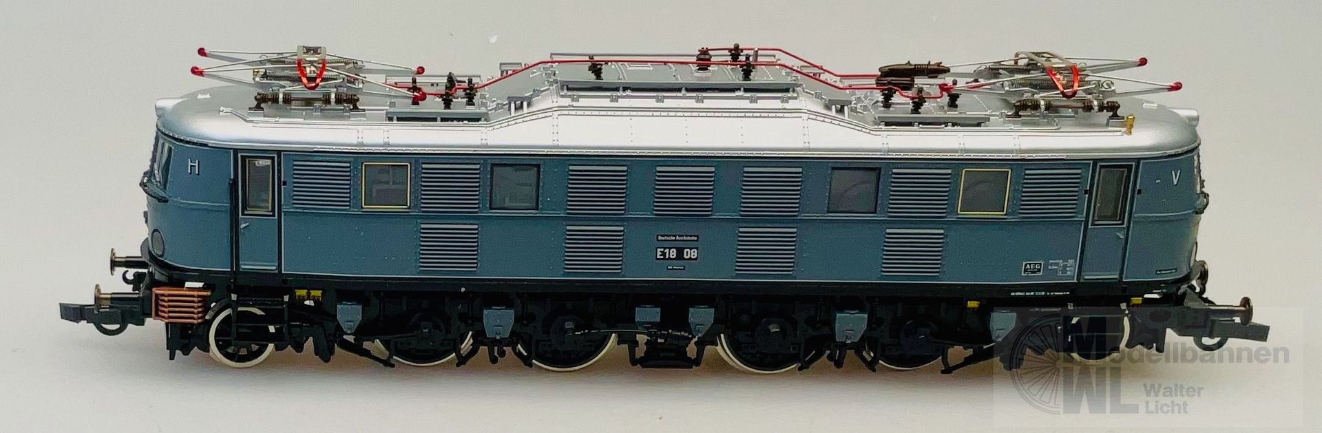 Roco 43660 - Roco - E-Lok E18 08 DB Ep.III grau Museum H0/GL
